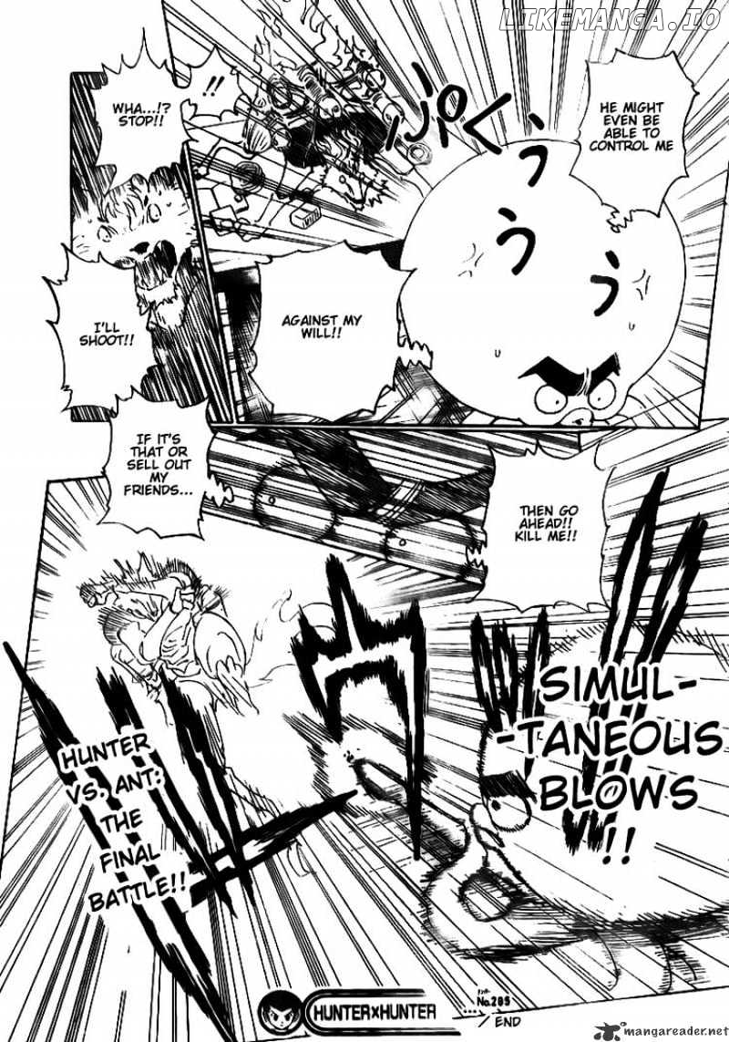 Hunter x Hunter, Chapter 295 image 19